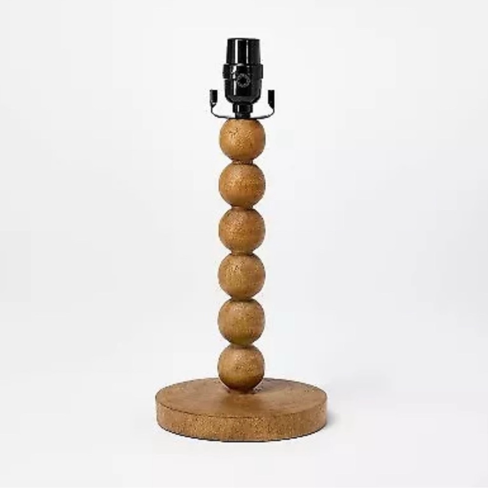 NIB Turned Wood Stick Lamp Base Brown
- Threshold designed with Studio McGee